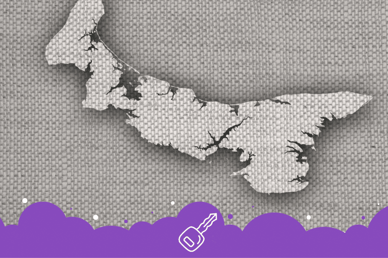 Map of Prince Edward Island