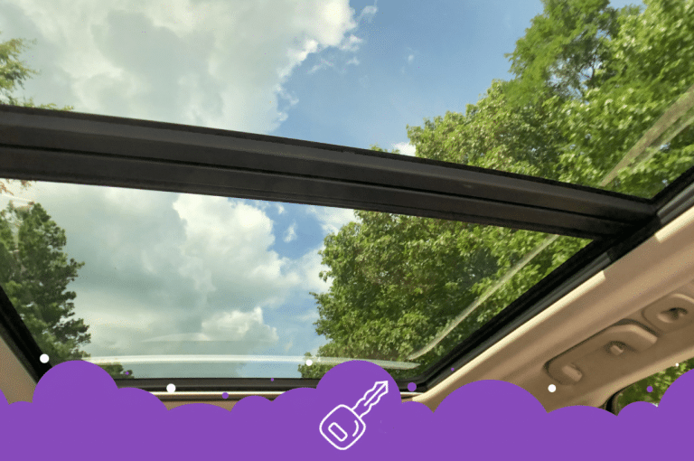 Sunroof in a vehicle