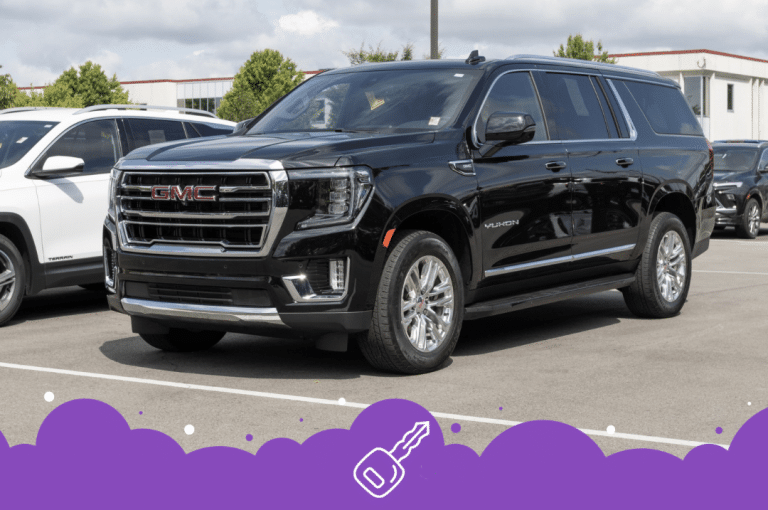 Black gmc Yukon Denali