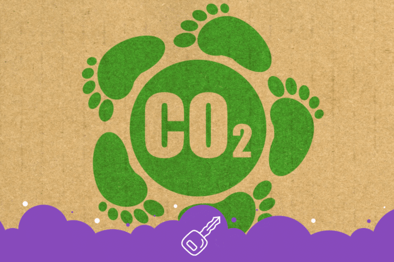 Green foot print c02