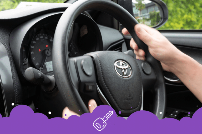 Toyota steering wheel